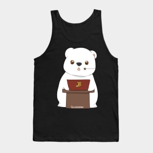 Preacer Bear | Bunniesmee Tank Top